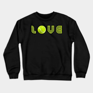 Tennis Love Crewneck Sweatshirt